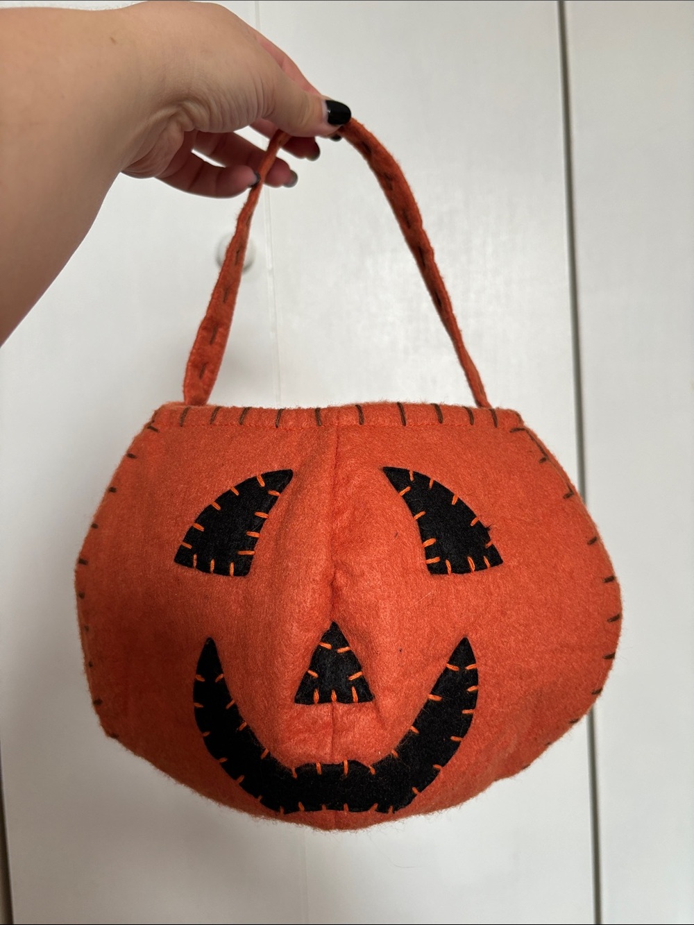 Pottery barn kids Halloween Pumpkin Tote Bag - Festive Trick-or-Treat